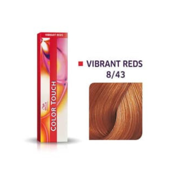 צבע לשיער מקצועי קולור טאץ' 8/43 - WELLA COLOR TOUCH