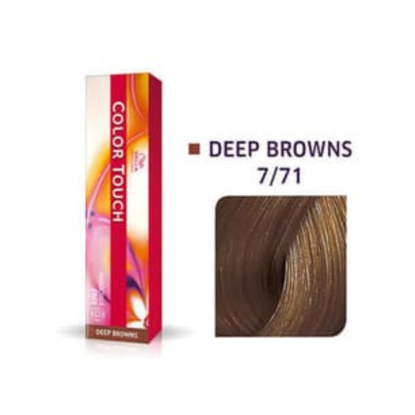 צבע לשיער מקצועי קולור טאץ' 7/71 - WELLA COLOR TOUCH