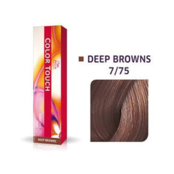 צבע לשיער מקצועי קולור טאץ' 7/75 - WELLA COLOR TOUCH