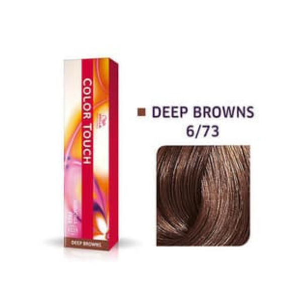 צבע לשיער מקצועי קולור טאץ' 6/73 - WELLA COLOR TOUCH